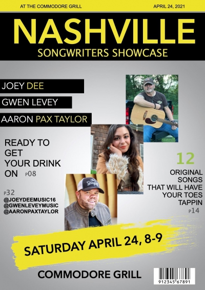 Songwriters Round at the Commodore Grille